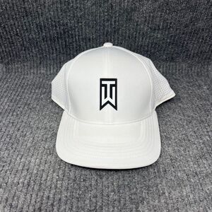Nike Tiger Woods Legacy91 TW ADV Golf Hat White Black Men’s Sz M/L DH1344-100